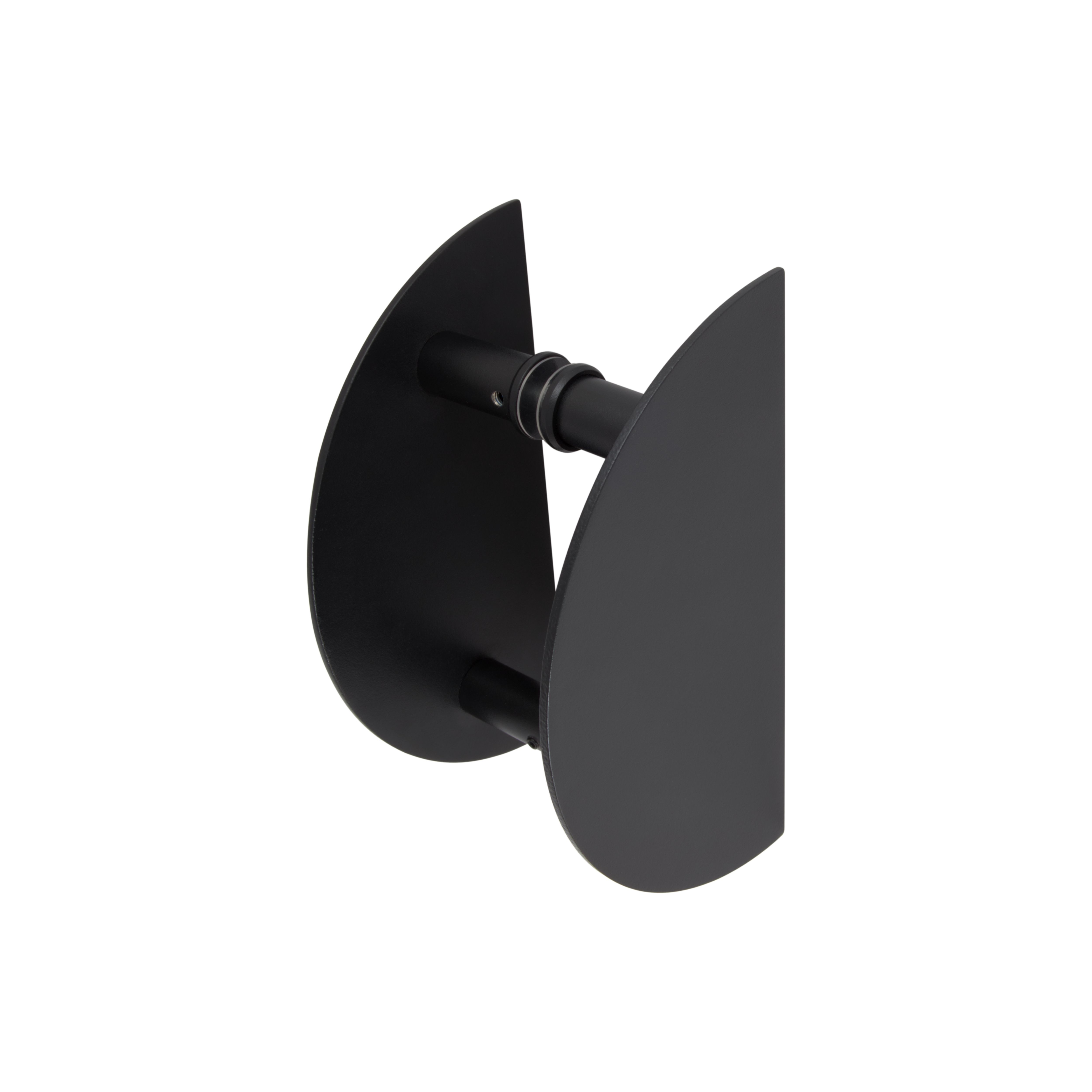 Semi Circular Pull Handle Set in Matte Black