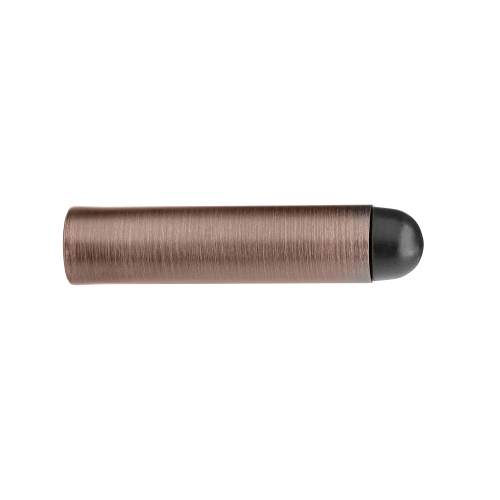 75mm Tube Wall Stop in Aged Brushed Copper