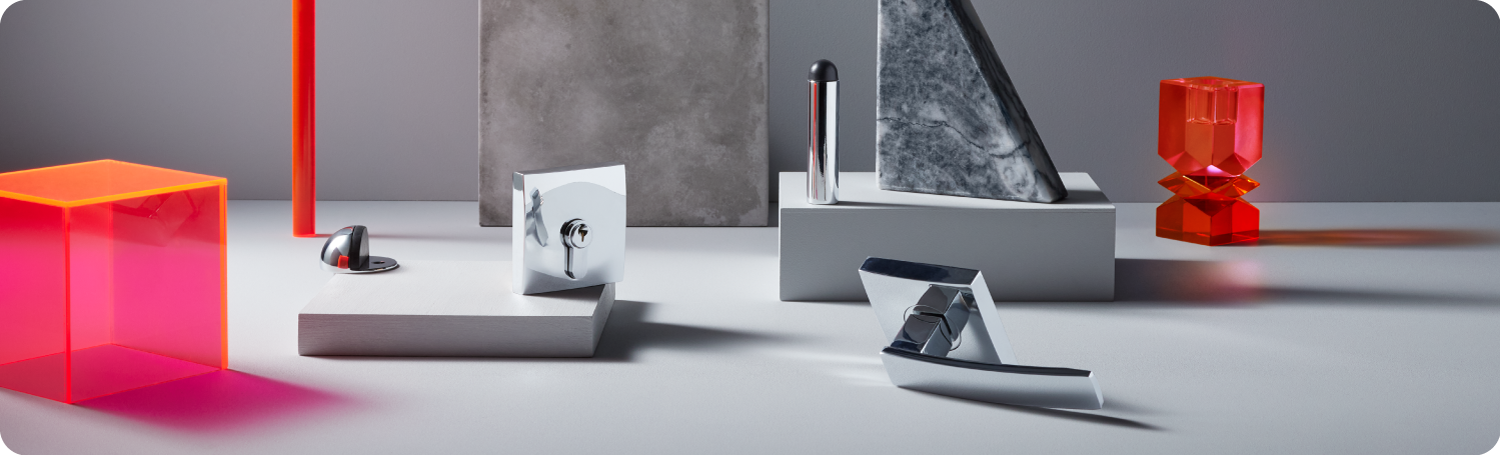Bright Chrome finish Collection