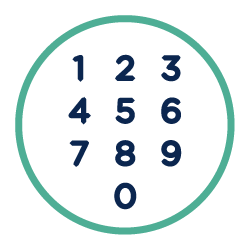Backlit keypad