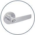 Gainsborough Hardware Neue Aurora Lever Lockset