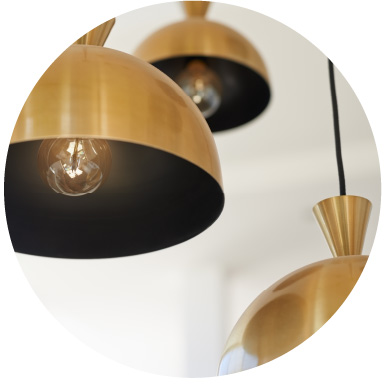 Interior Styles Contemporary - Modern Pendant Lights in Satin Brass