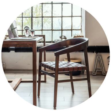 Interior Styles Mid Century Boho - 60s style wooden chair